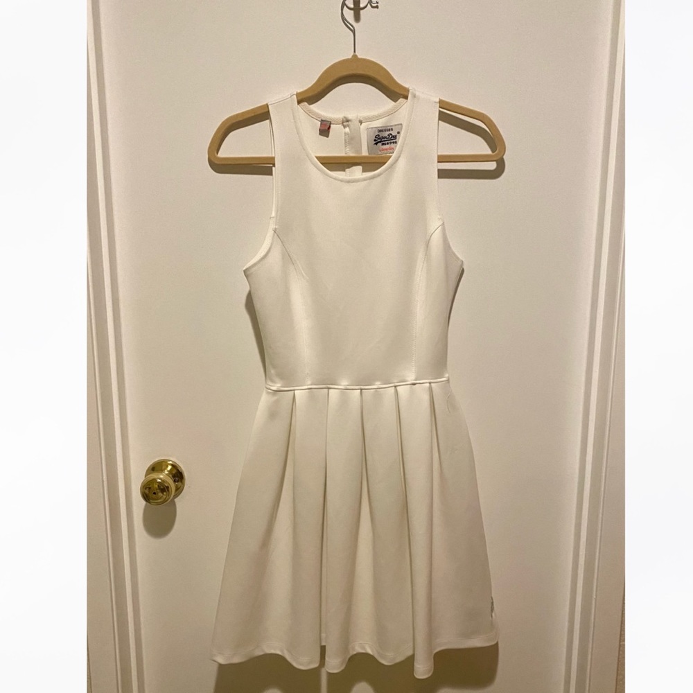 White Superdry Vintage Dress